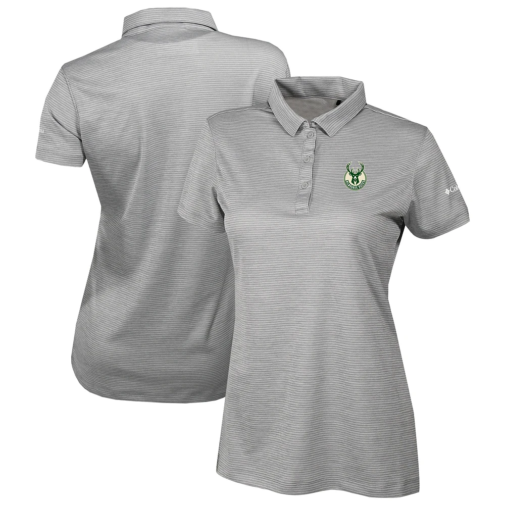 Women's Columbia Milwaukee Bucks Omni-Wick Set II Polo