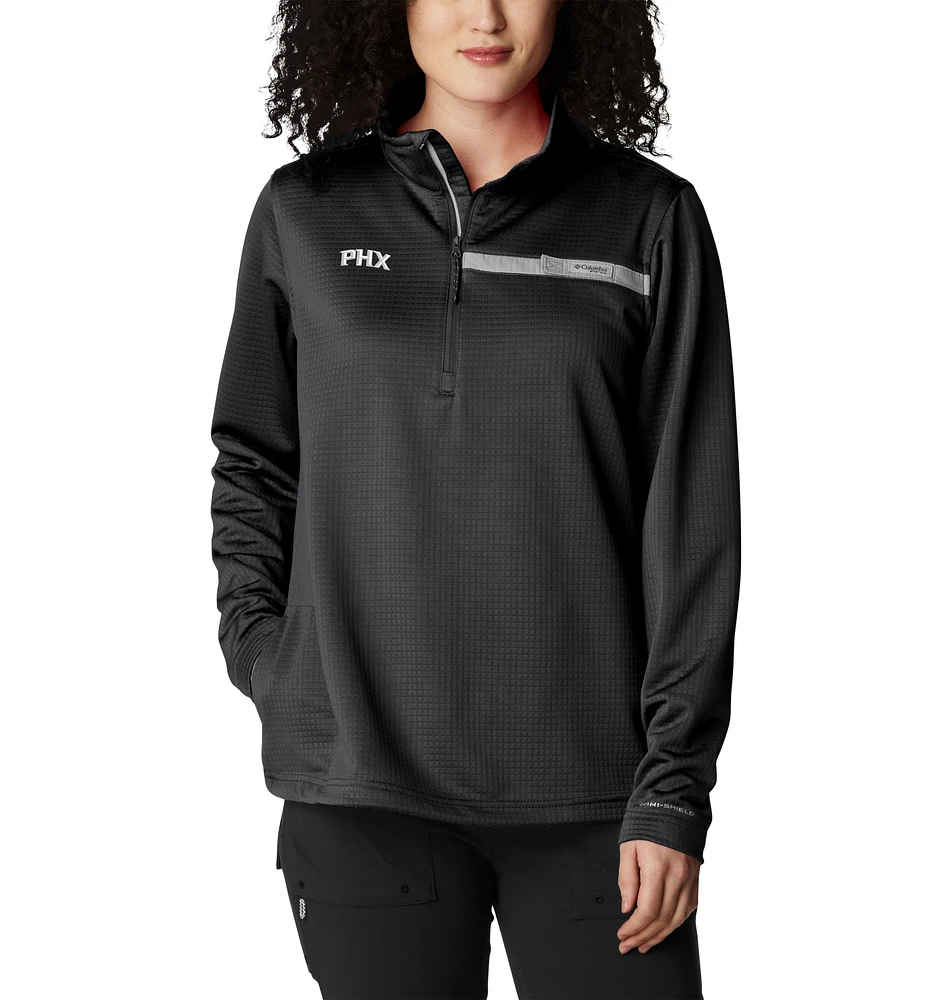 Women's Columbia Black Phoenix Suns Skiff Guide Fleece