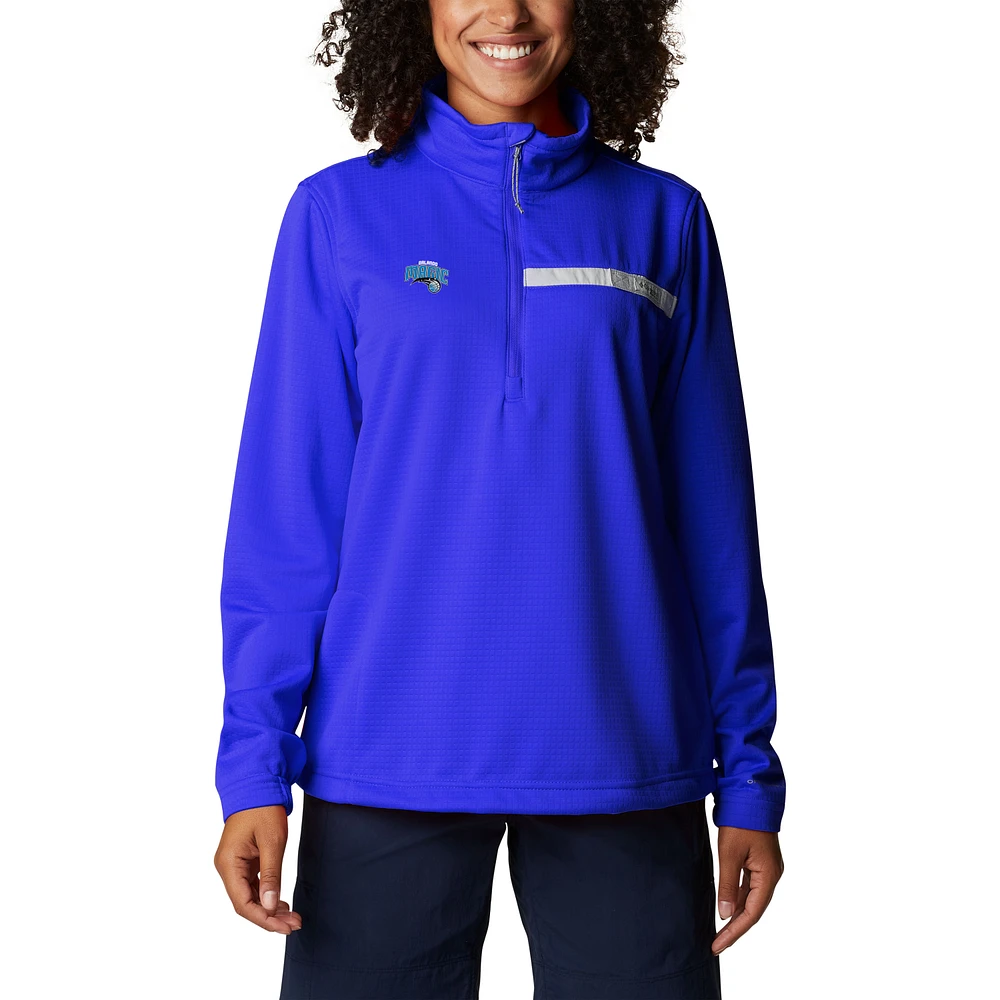 Women's Columbia Blue Orlando Magic Skiff Guide Fleece