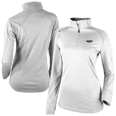 Women's Columbia New Orleans Pelicans Omni-Wick Shotgun Quarter-Zip 2.0 Pullover