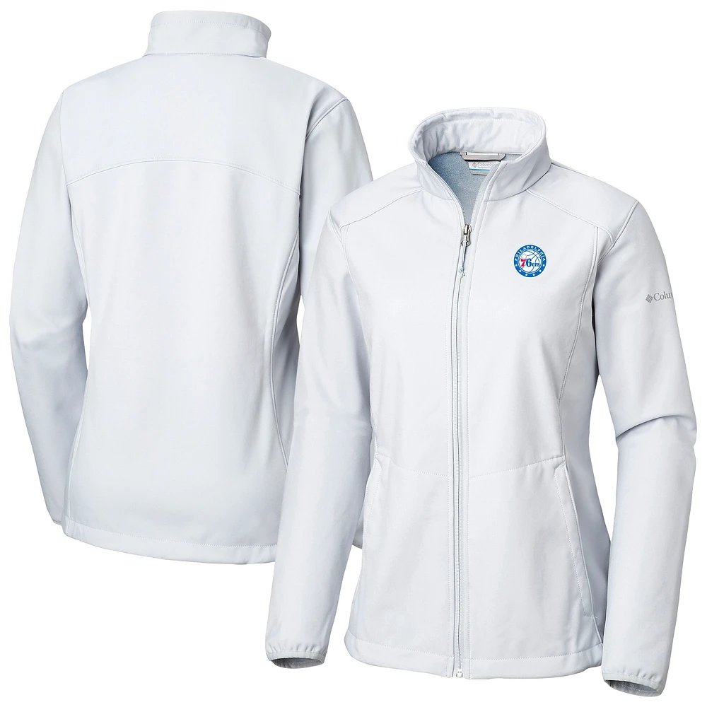 Women's Columbia Philadelphia 76ers Kruser Ridge II Full-Zip Jacket