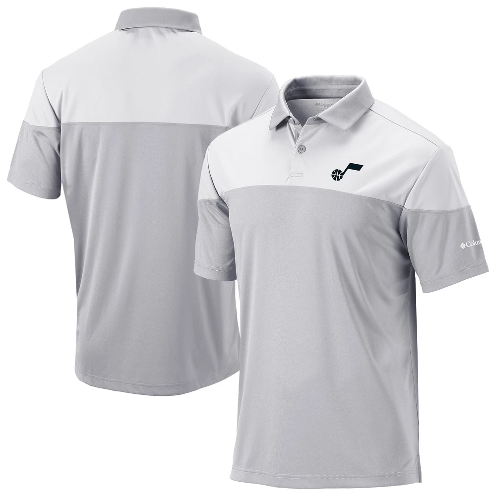 Men's Columbia Utah Jazz Omni-Wick Best Ball Polo