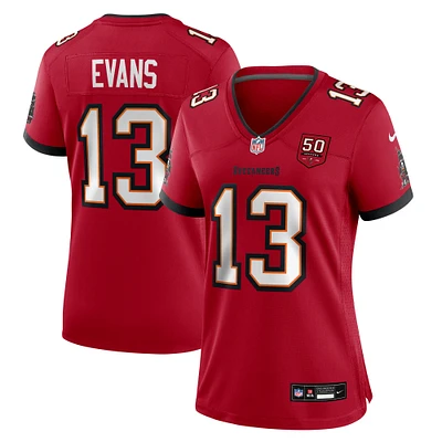 Women's Nike Mike Evans Red Tampa Bay Buccaneers 50th Season Team Game Jersey