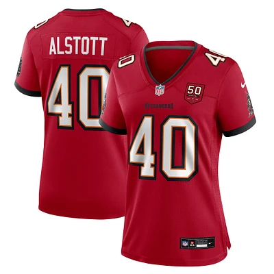 Women's Nike Mike Alstott Red Tampa Bay Buccaneers 50th Anniversary Team Game Jersey