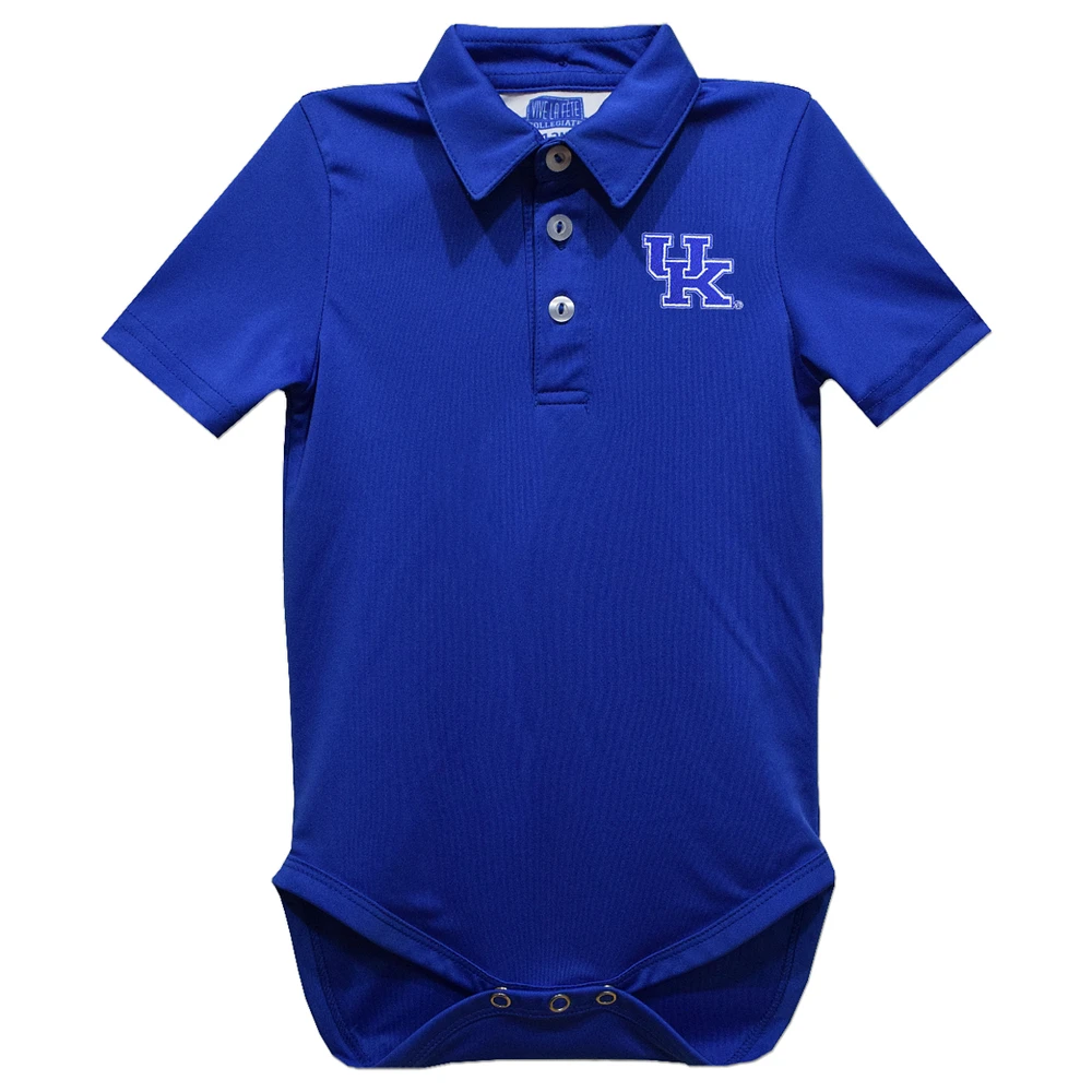 Infant Vive La Fete Royal Kentucky Wildcats Polo Bodysuit