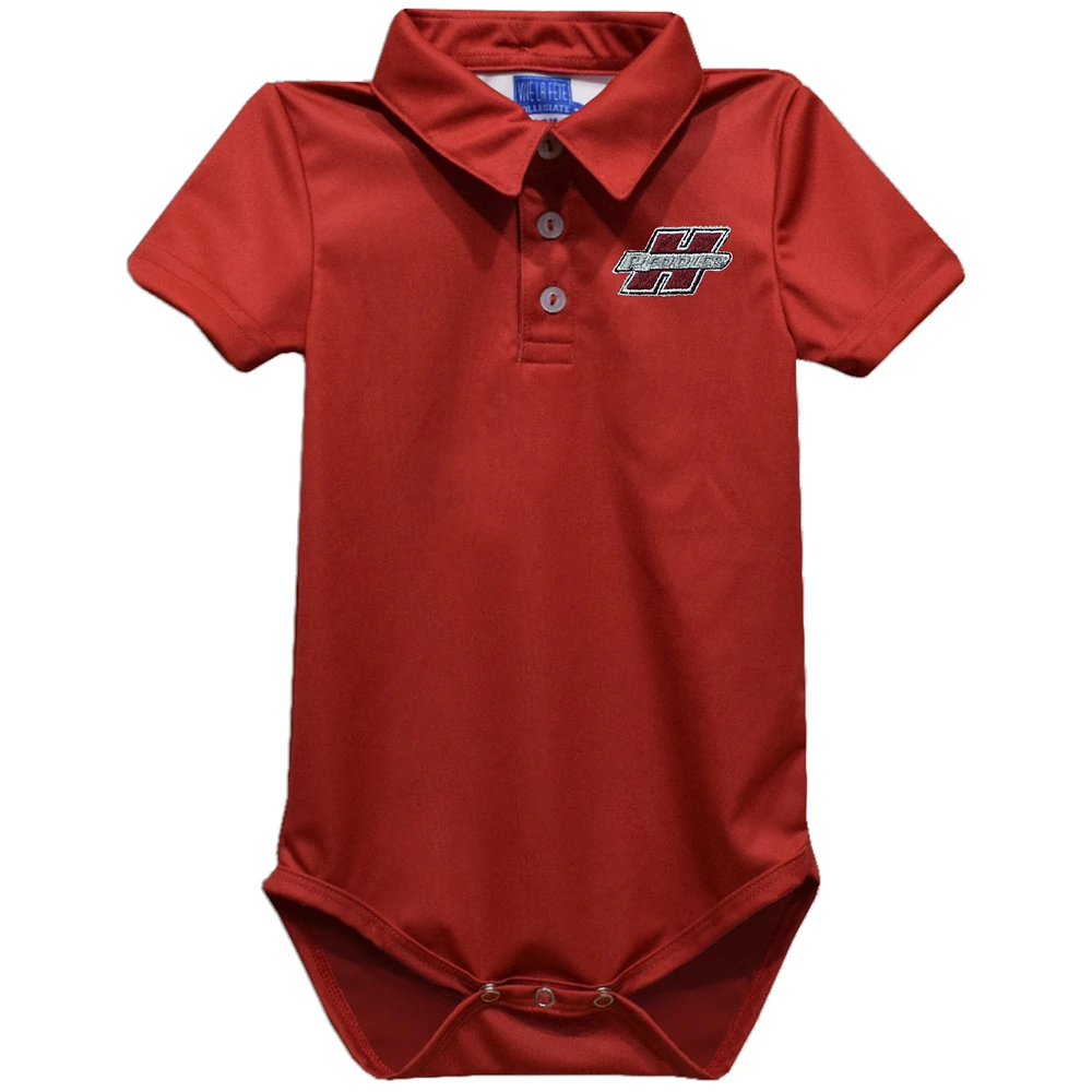 Infant Vive La Fete Red Henderson State Reddies Polo Bodysuit