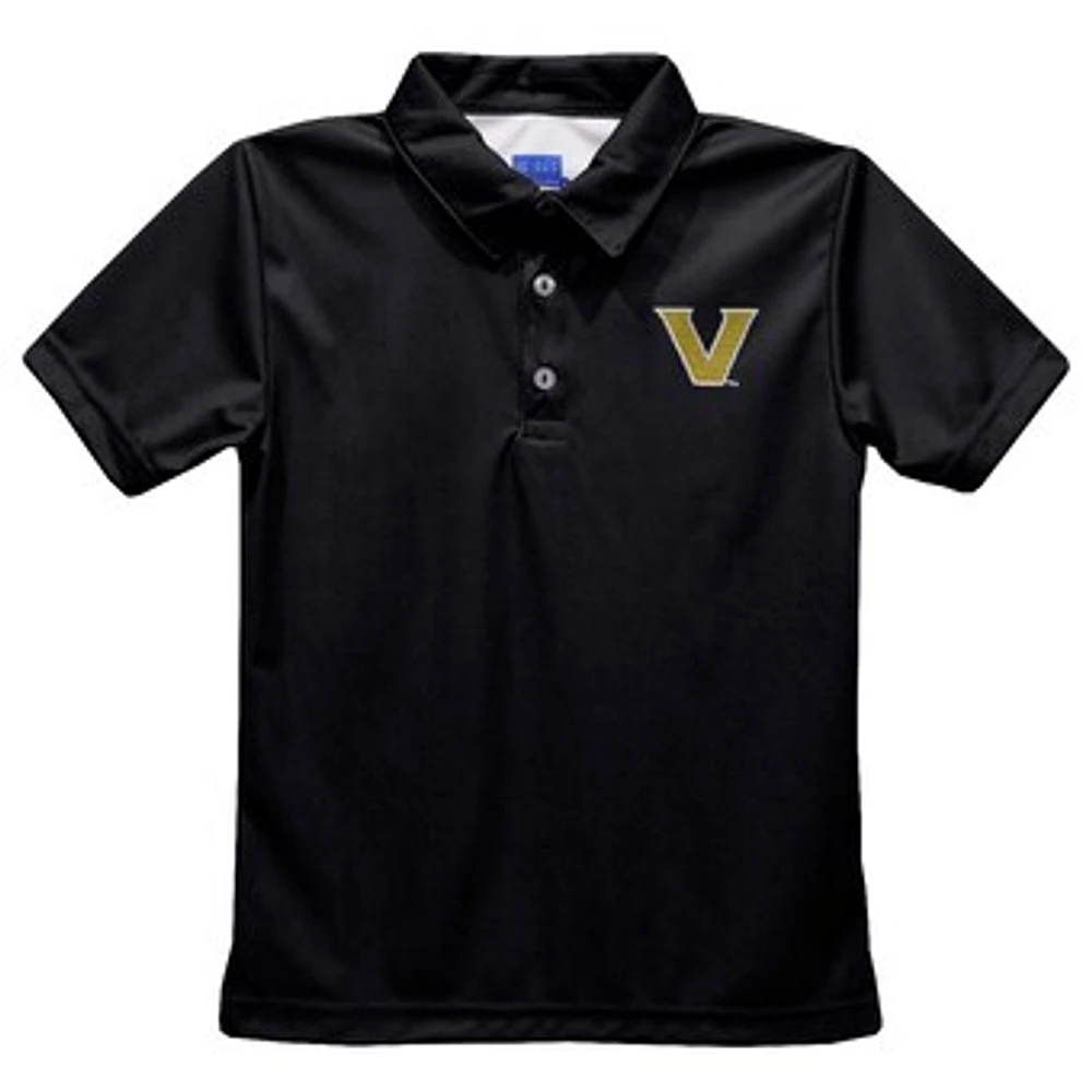 Youth Vive La Fete Black Vanderbilt Commodores Solid Polo