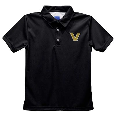 Youth Vive La Fete Black Vanderbilt Commodores Solid Polo