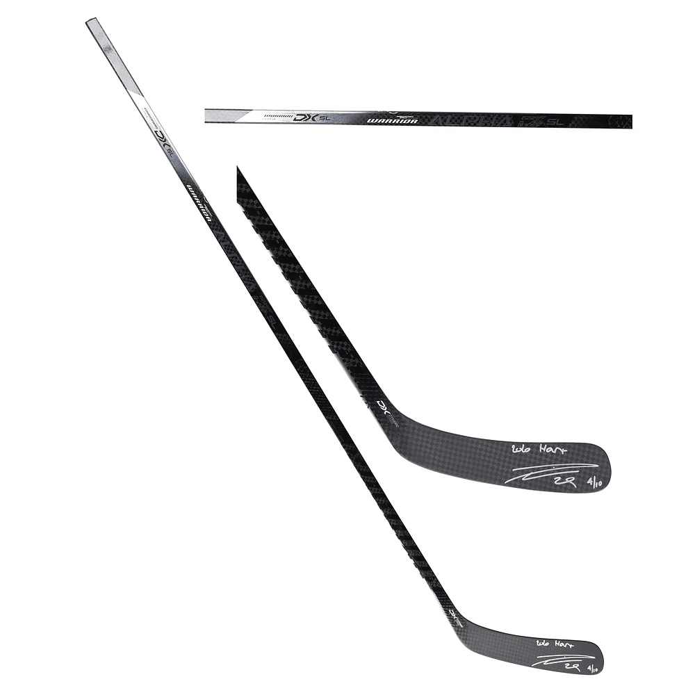 Leon Draisaitl Edmonton Oilers Autographed Warrior Game-Model Hockey Stick with "2020 Hart" Inscription - Limited Edition of 10
