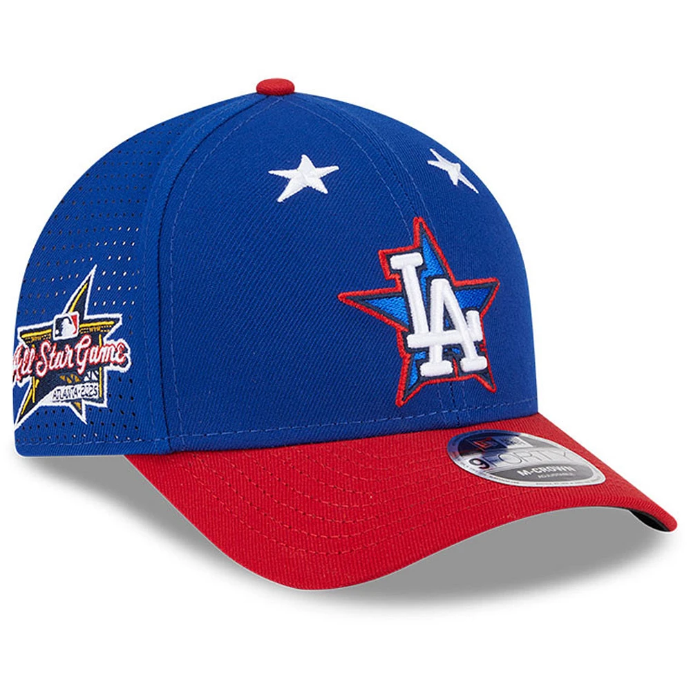 Men's New Era Blue/Red Los Angeles Dodgers 2025 MLB All-Star Game Workout 9FORTY M-Crown Adjustable Hat