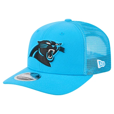 Men's New Era Blue Carolina Panthers Team Collection 9SEVENTY Stretch-Snap Adjustable Hat