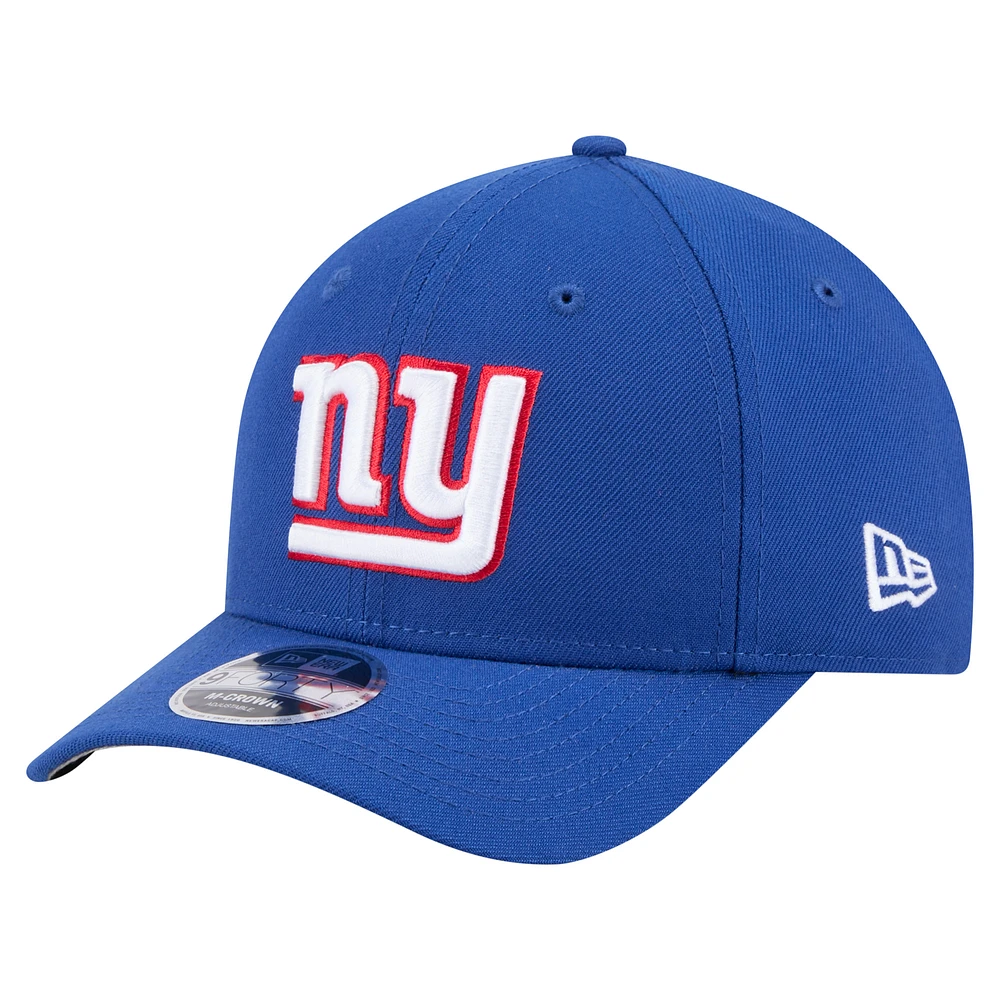 Men's New Era Blue New York Giants Team Collection 9FORTY M-Crown Adjustable Hat