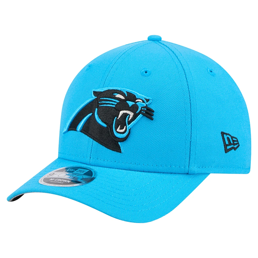 Men's New Era Blue Carolina Panthers Team Collection 9FORTY M-Crown Adjustable Hat