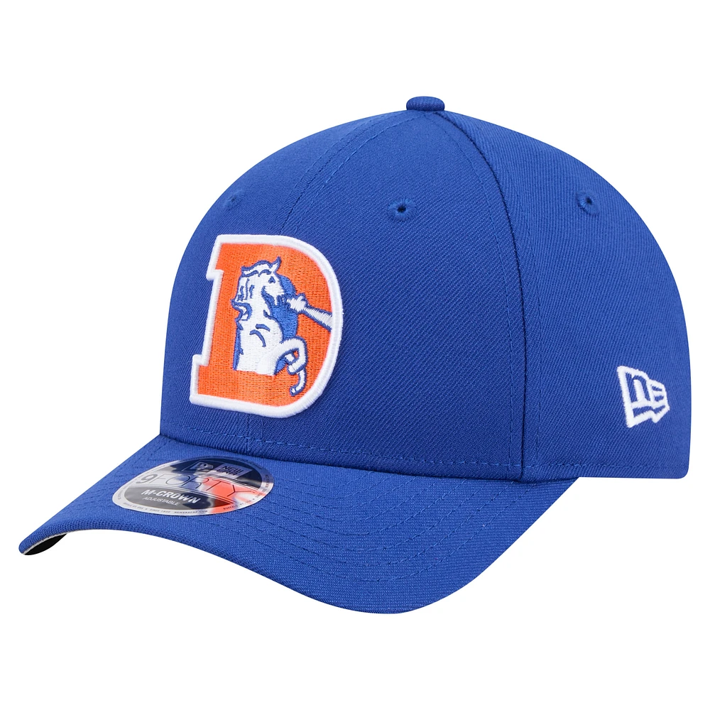 Men's New Era Royal Denver Broncos Team Collection 9FORTY M-Crown Adjustable Hat