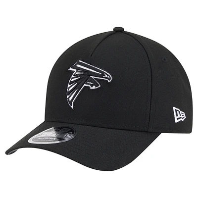 Men's New Era Black Atlanta Falcons Team Collection 9FORTY M-Crown A-Frame Adjustable Hat