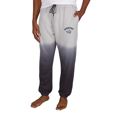 Men's Concepts Sport Gray Ottawa Senators Dusk Dip Dye Lounge Pants