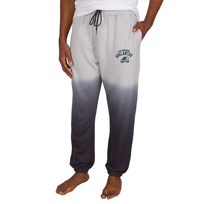Men's Concepts Sport Gray Colorado Avalanche Dusk Dip Dye Lounge Pants
