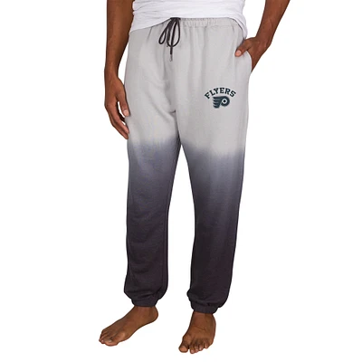 Men's Concepts Sport Gray Philadelphia Flyers Dusk Dip Dye Lounge Pants