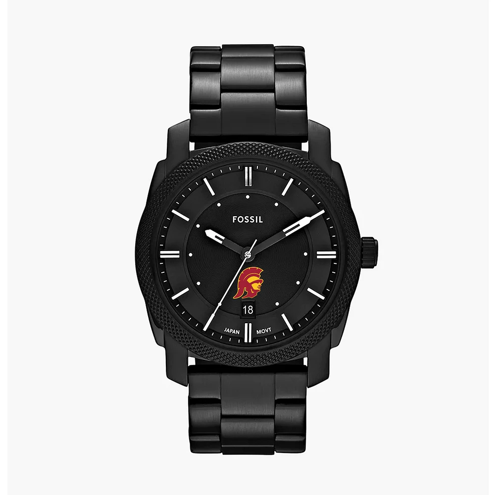 Men's Fossil USC Trojans Machine Stainless Steel Watch