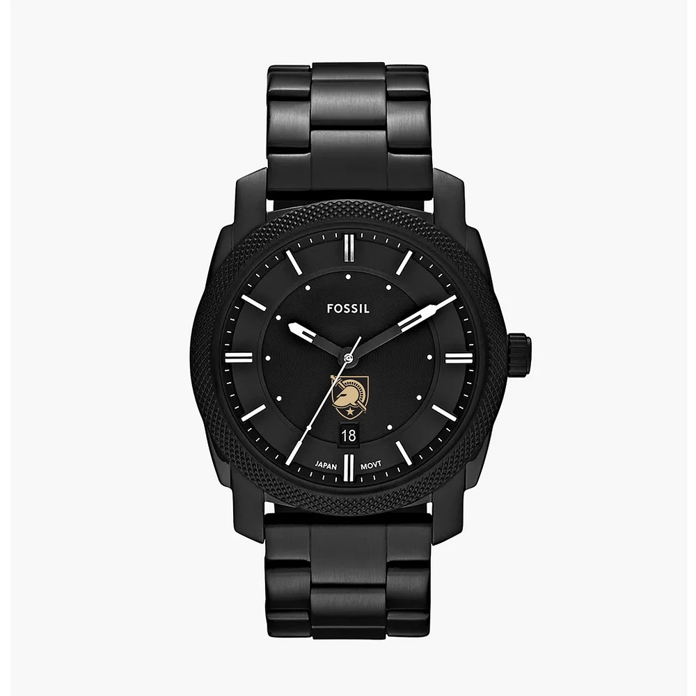 Men's Fossil Army Black Knights Machine Stainless Steel Watch