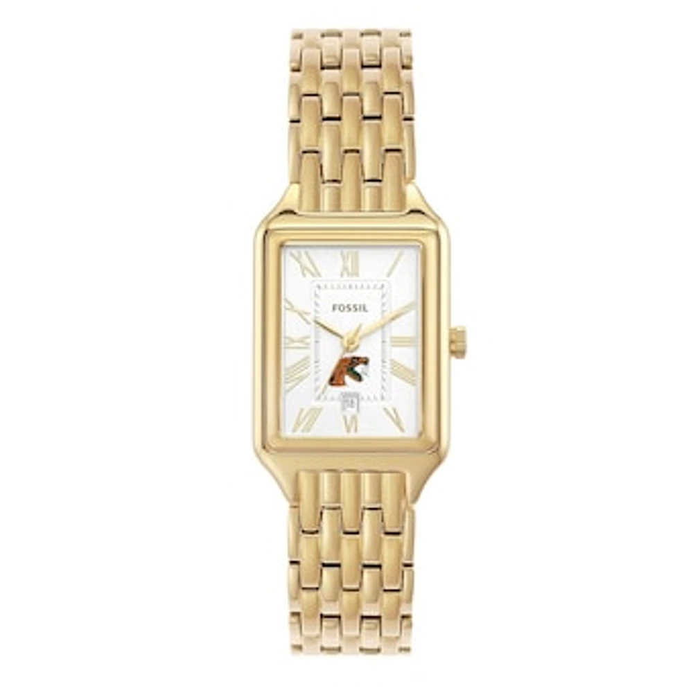 Women's Fossil Florida A&M Rattlers Raquel Stainless Steel Watch