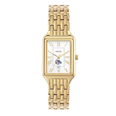 Women's Fossil Gonzaga Bulldogs Raquel Stainless Steel Watch