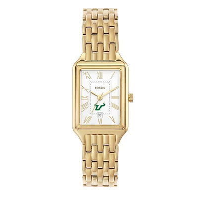 Women's Fossil South Florida Bulls Raquel Stainless Steel Watch