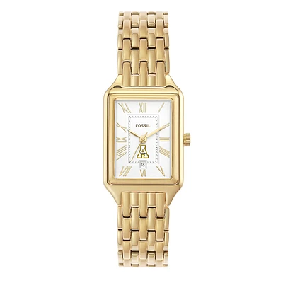 Women's Fossil Appalachian State Mountaineers Raquel Stainless Steel Watch