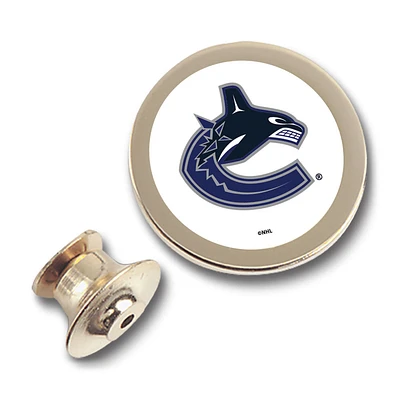 Vancouver Canucks Gold Lapel Pin