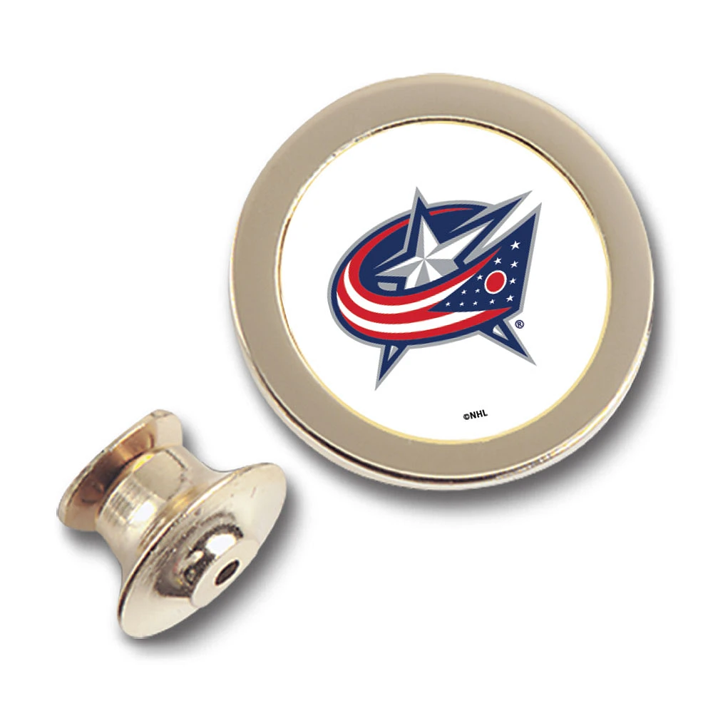 Columbus Blue Jackets Gold Lapel Pin