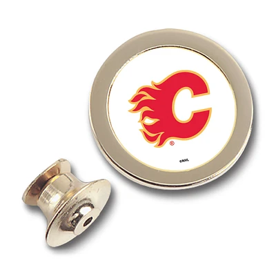 Calgary Flames Gold Lapel Pin