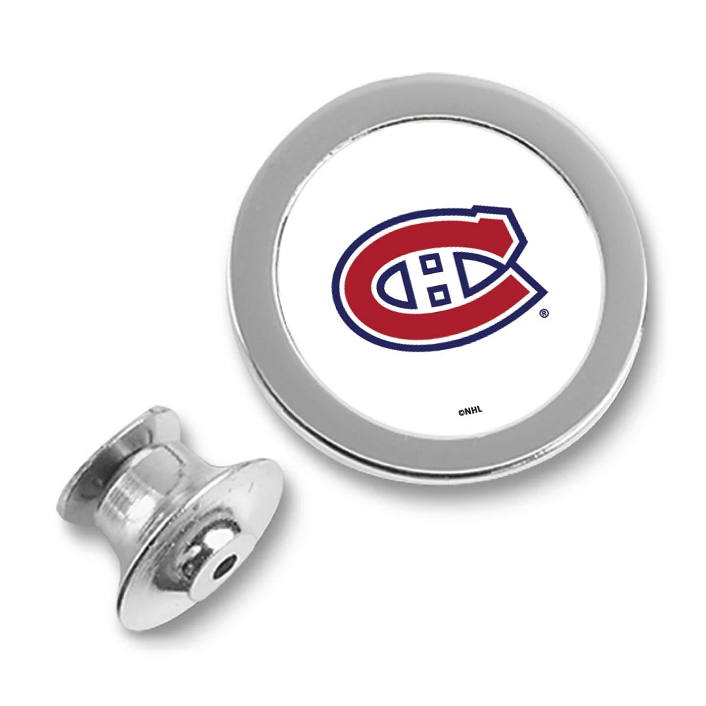 Montreal Canadiens Silver Lapel Pin