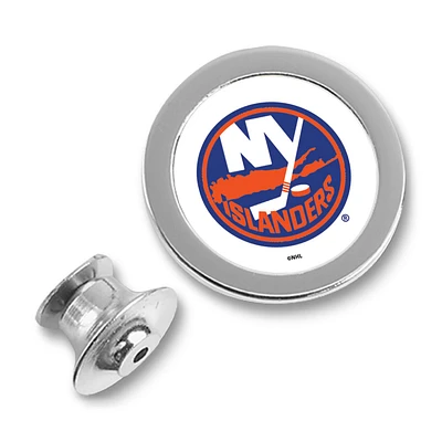 New York Islanders Silver Lapel Pin