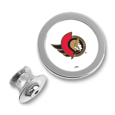 Ottawa Senators Silver Lapel Pin