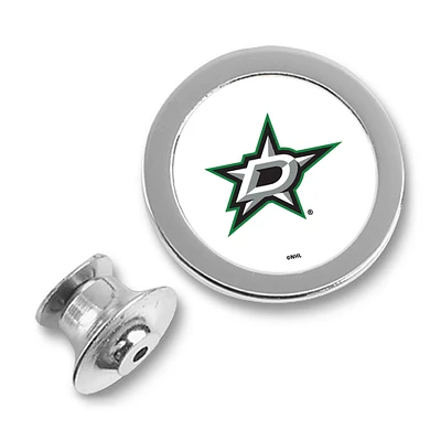 Dallas Stars Silver Lapel Pin