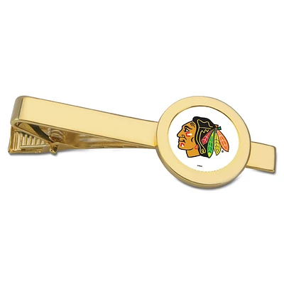 Chicago Blackhawks Gold Tie Bar