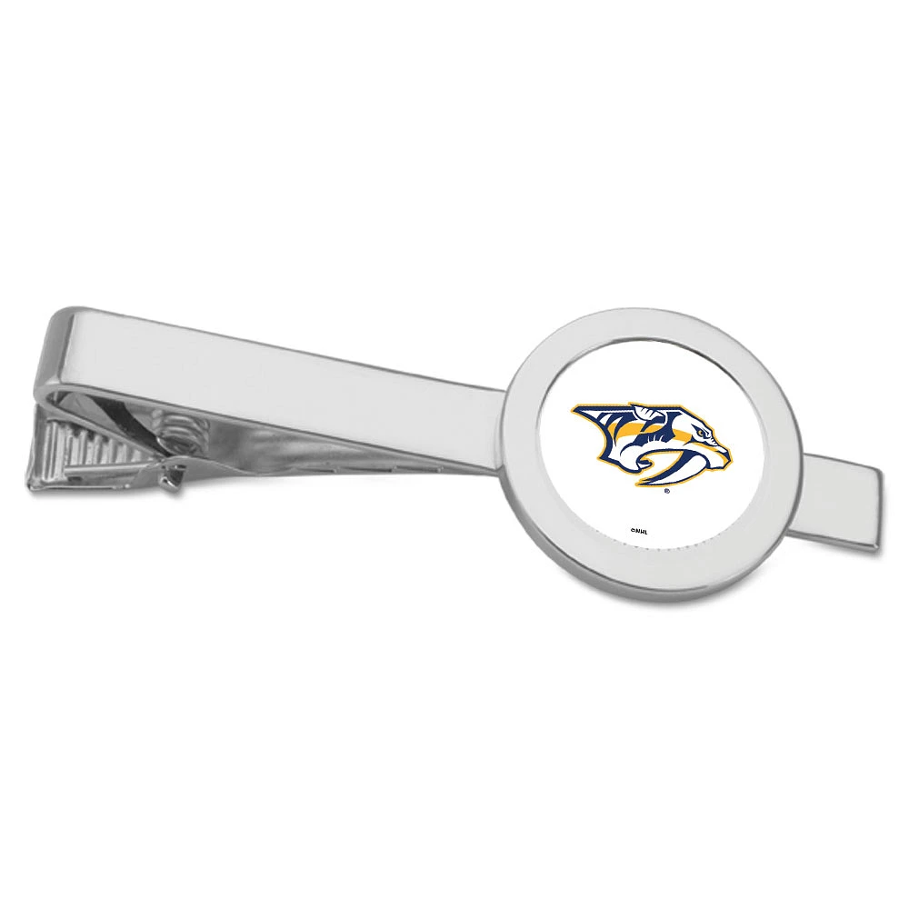 Nashville Predators Silver Tie Bar