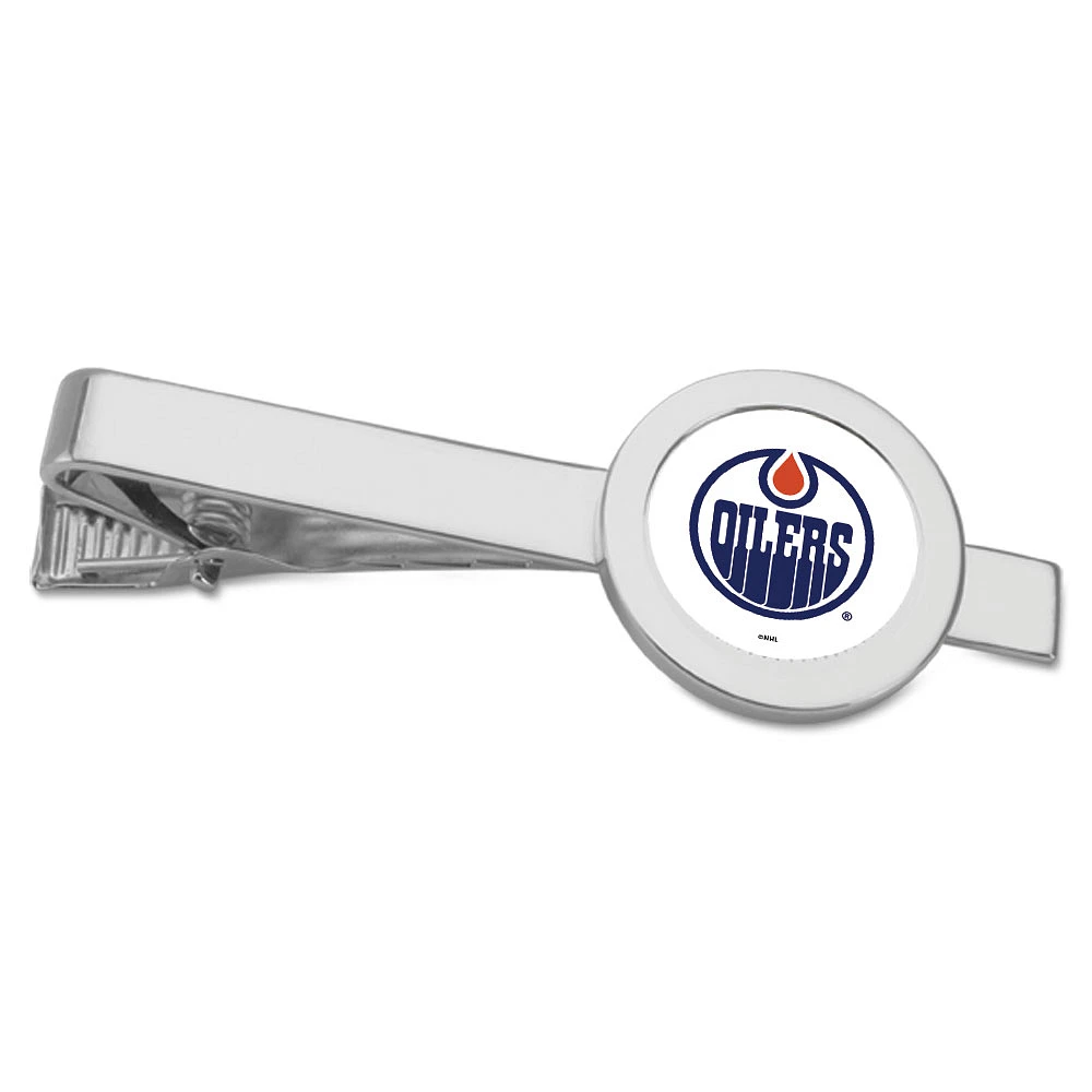 Edmonton Oilers Silver Tie Bar