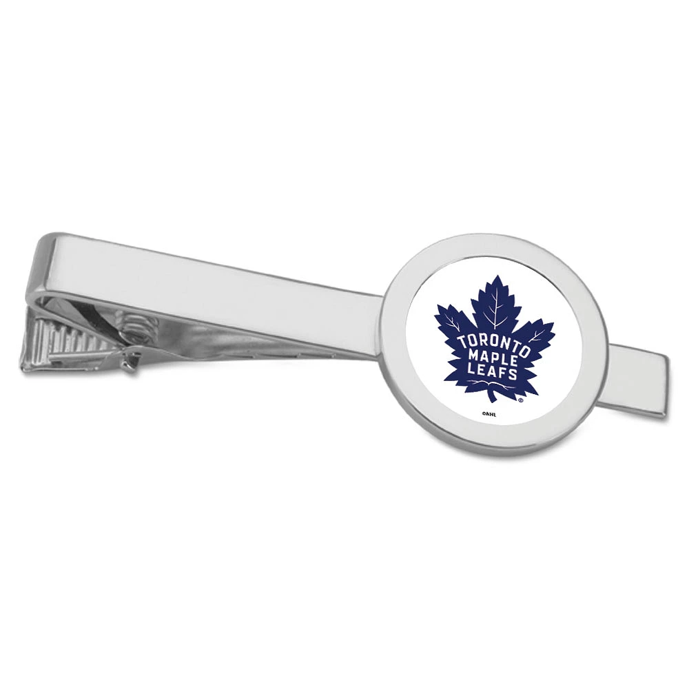 Toronto Maple Leafs Silver Tie Bar