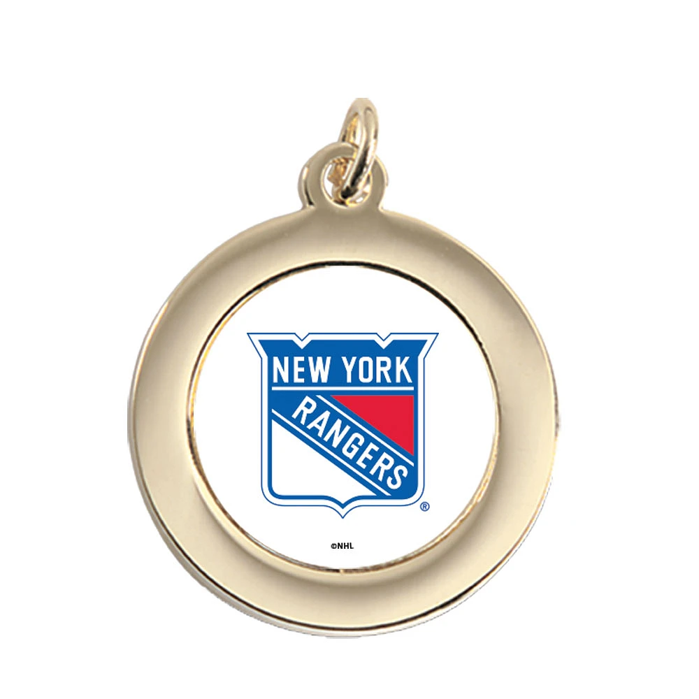 New York Rangers Gold Pendant