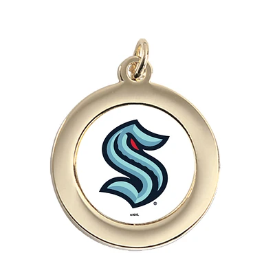 Seattle Kraken Gold Pendant