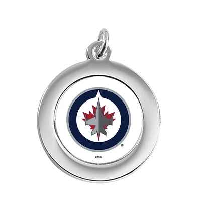 Winnipeg Jets Silver Pendant