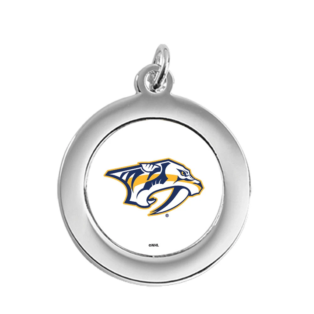 Nashville Predators Silver Pendant