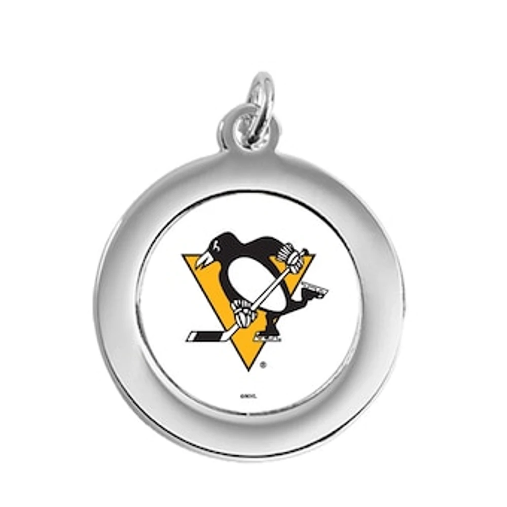 Pittsburgh Penguins Silver Pendant
