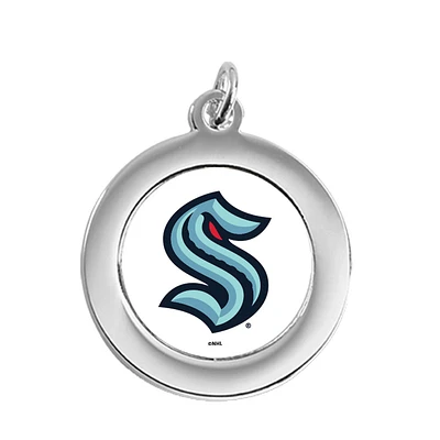 Seattle Kraken Silver Pendant