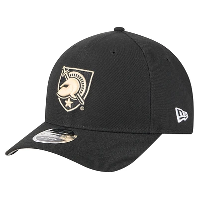Men's New Era Black Army Black Knights Team Collective 9FORTY M-Crown Adjustable Hat