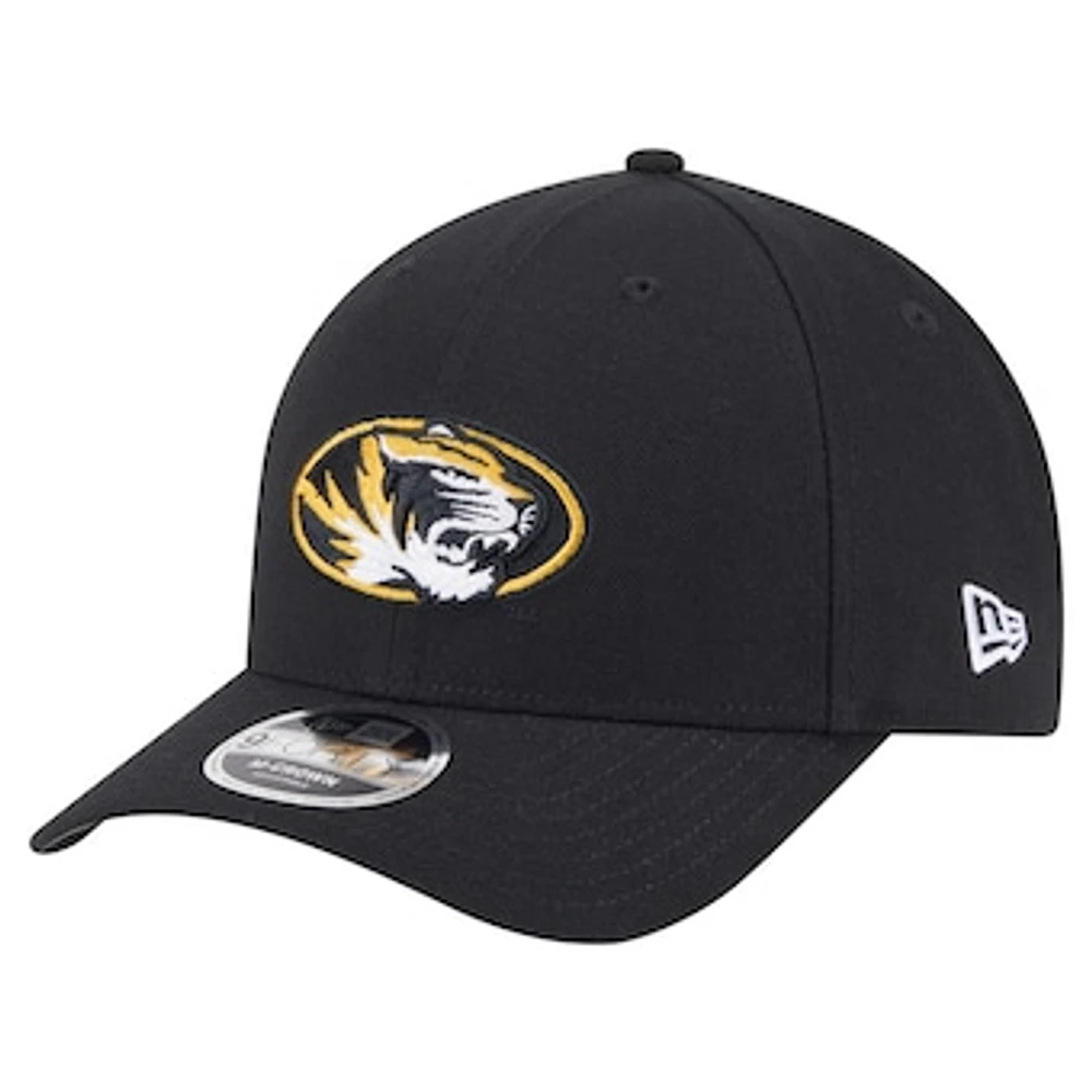 Men's New Era Black Missouri Tigers Team Collective 9FORTY M-Crown Adjustable Hat