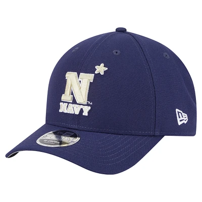 Men's New Era Navy Navy Midshipmen Team Collective 9FORTY M-Crown Adjustable Hat