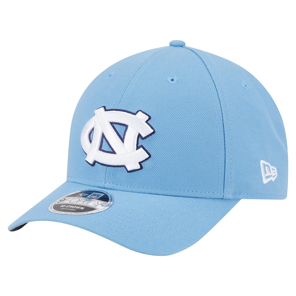 Men's New Era Carolina Blue North Carolina Tar Heels Team Collective 9FORTY M-Crown Adjustable Hat