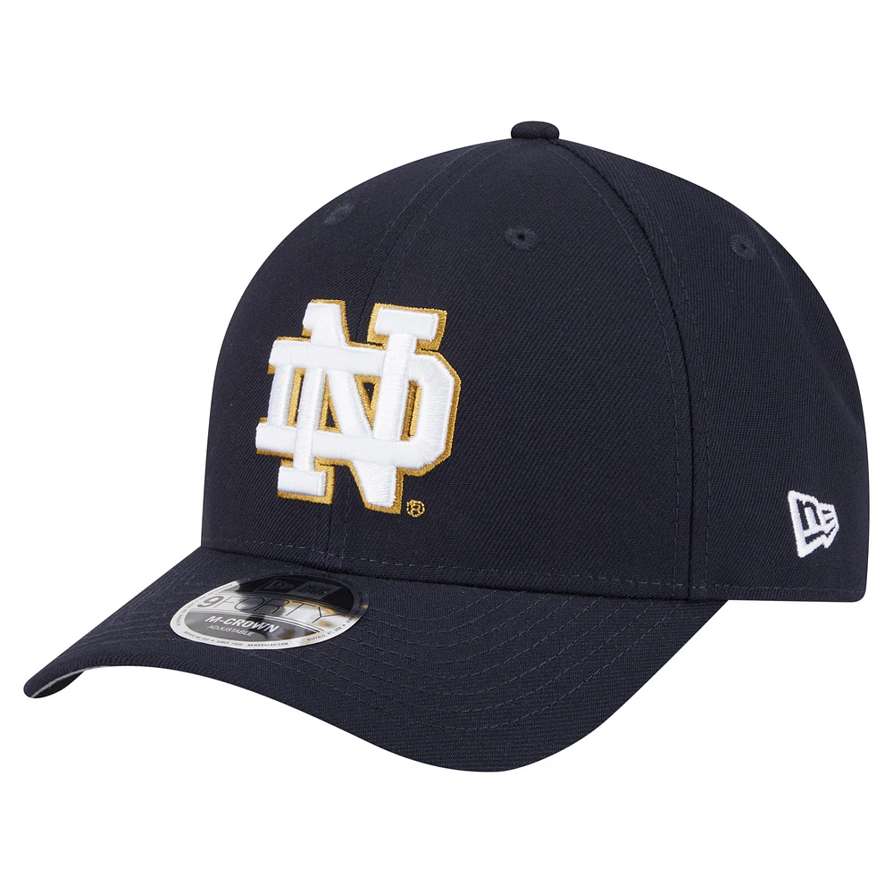 Men's New Era Navy Notre Dame Fighting Irish Team Collective 9FORTY M-Crown Adjustable Hat